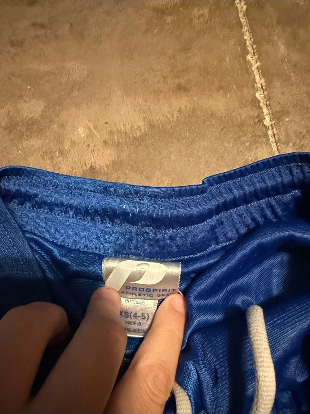 Prospirit Boys Blue Mesh Athletic Shorts